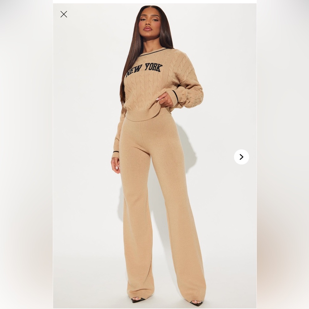 Fashion Nova Cream Pantsuit🌟 - Picture 3 of 5
